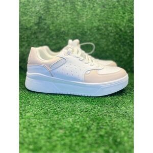ECKO UNLTD WOMEN'S SNEAKERS WHITE & PINK Summit SIZE 9.5M RED RHINO
